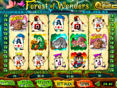 Automat hazardowy Forest of Wonders bez rejestracji Automat hazardowy Forest of Wonders bez rejestracji