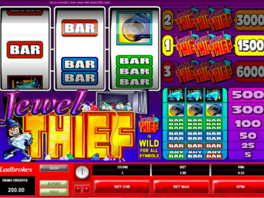 Automat hazardowy Jewel Thief bez rejestracji Automat hazardowy Jewel Thief bez rejestracji